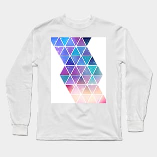 Space Triangles Long Sleeve T-Shirt